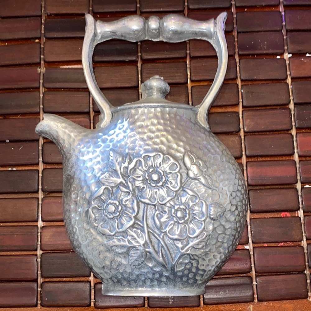 Vintage Homco Teapot 1972 wall decor kitchen decor for wall vintage art